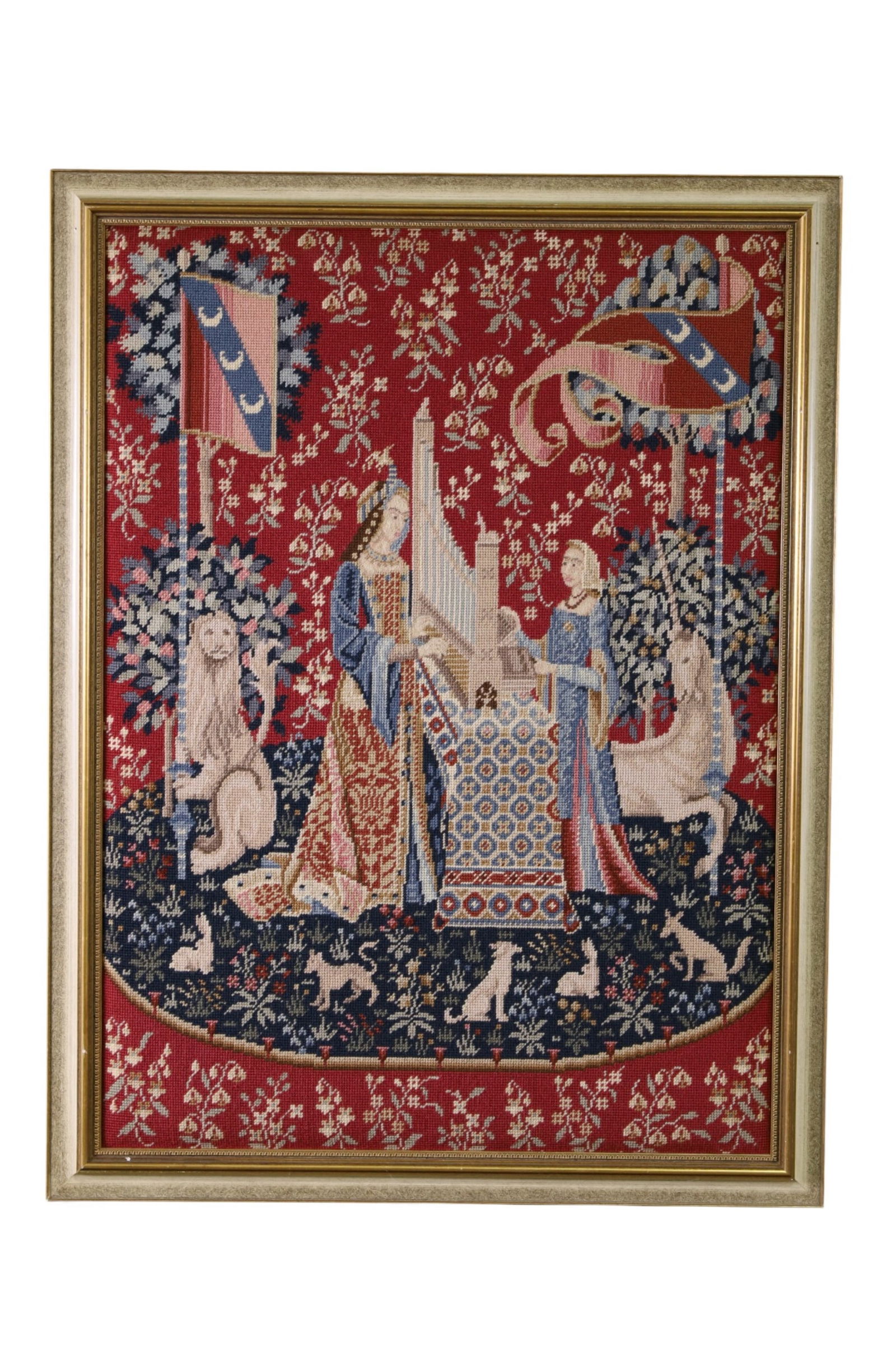 FRAMED NEEDLEPOINT (1 of 2)