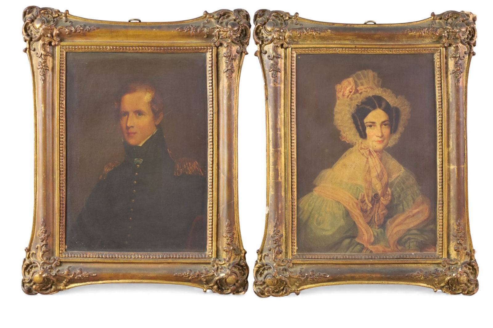 PAIR OF 1930'S PORTRAIT PRINTS (1 of 4)