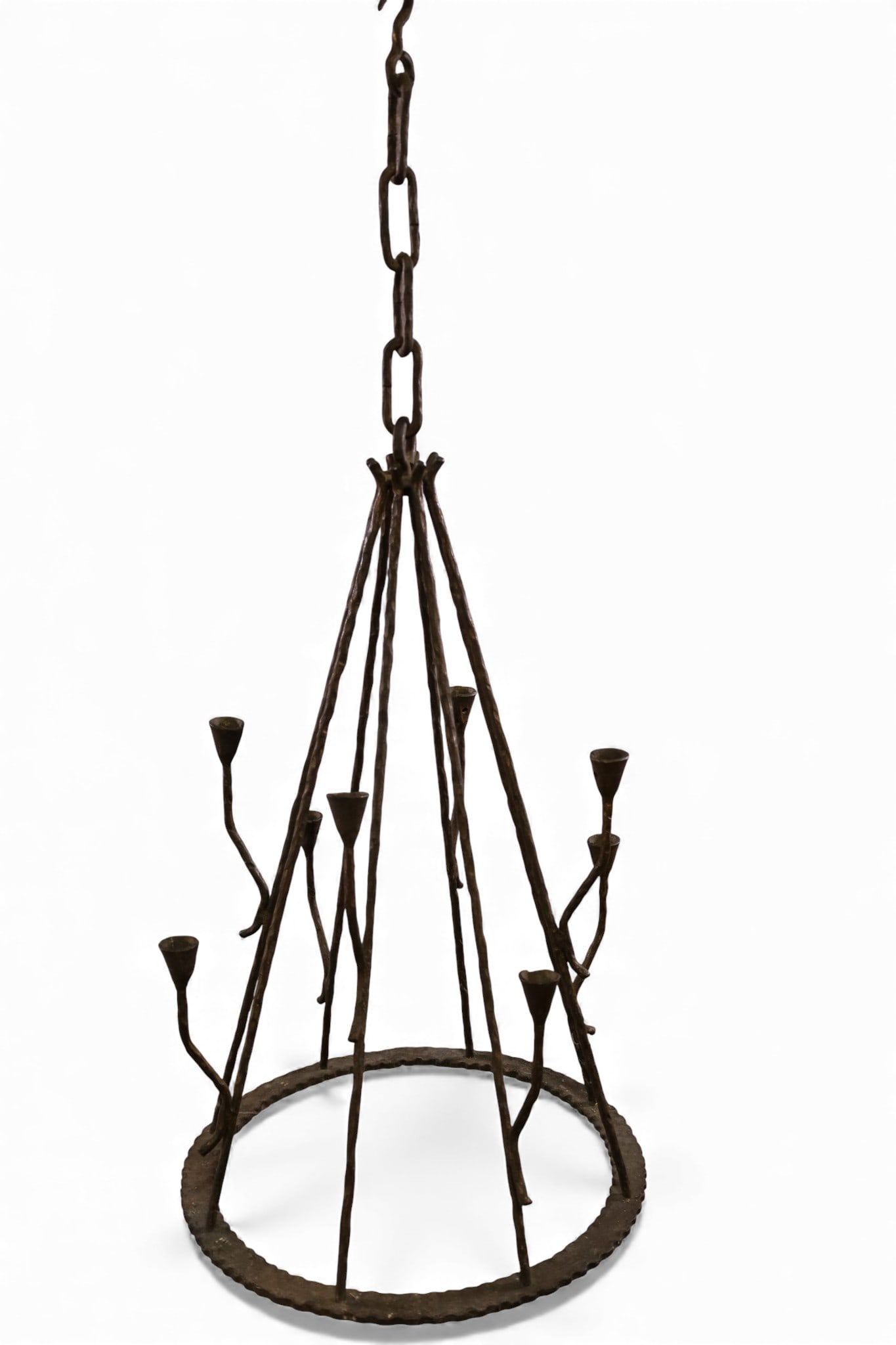 HANGING IRON CANDLE HOLDER (1 of 2)