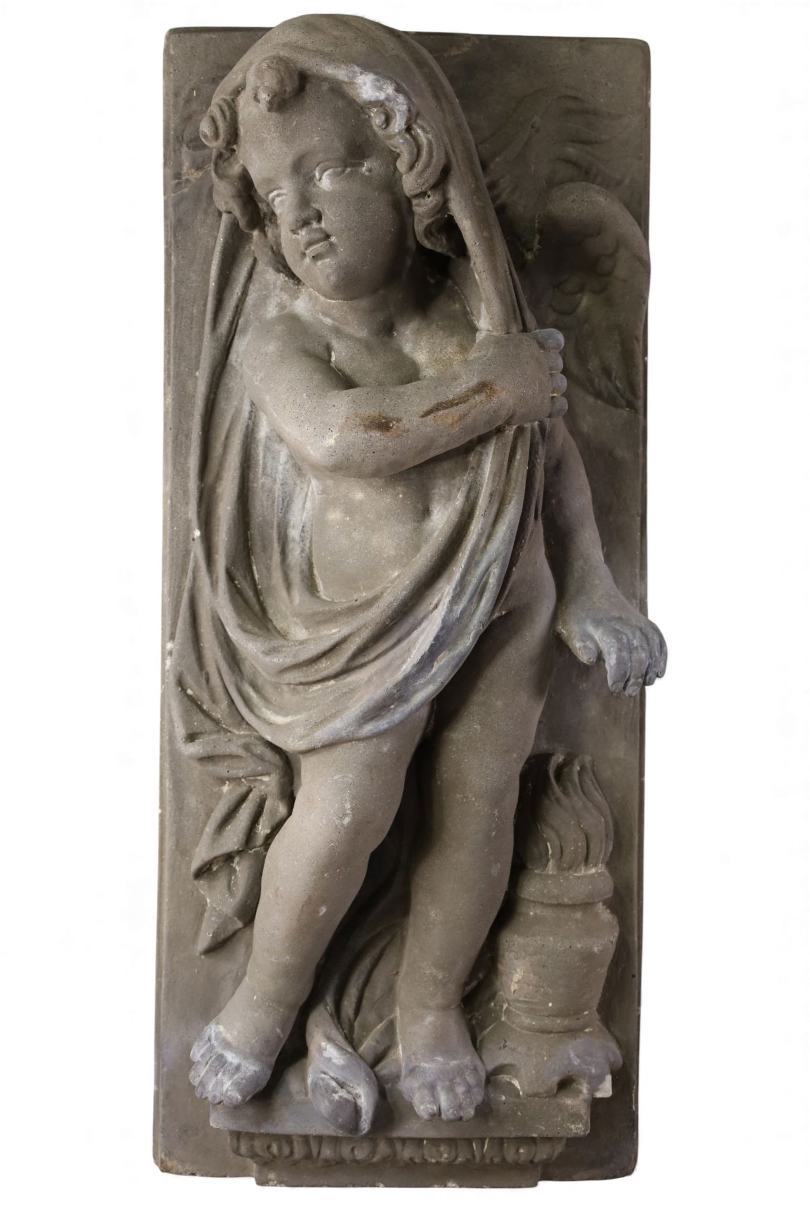 CONCRETE GARDEN PLAQUE (1 of 2)