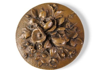 J. HEICHLINGER COPPER WALL PLAQUE