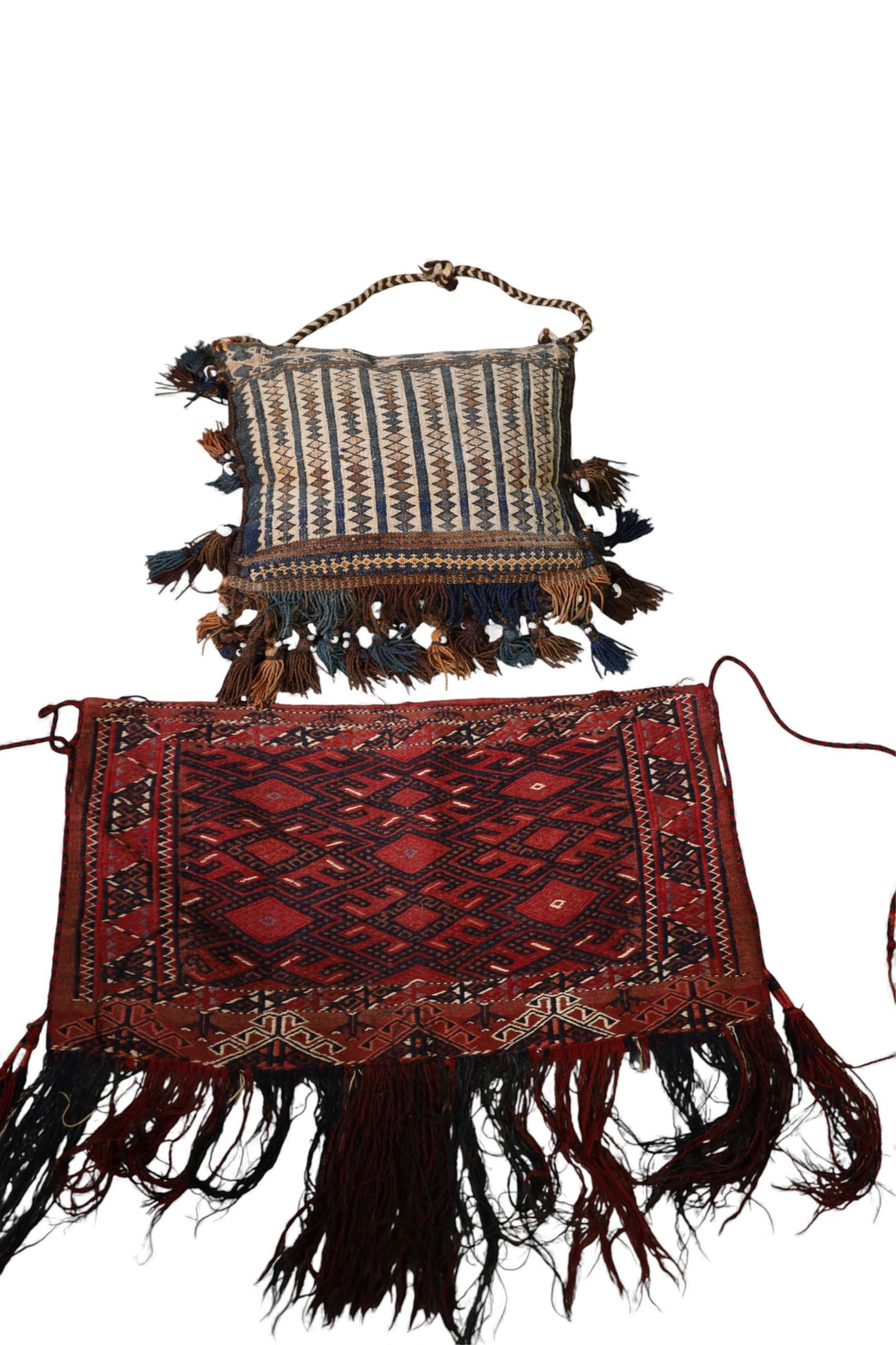 HANDMADE PERSIAN RUG PILLOW & BAG (1 of 3)