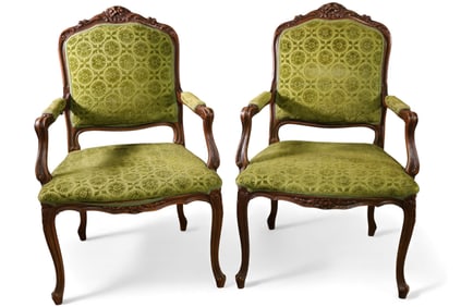 PAIR OF FRENCH PARLOR CHAIRS