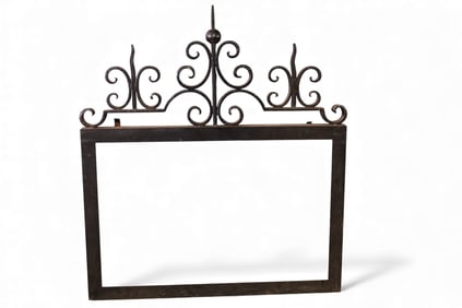 IRON SIGN FRAME