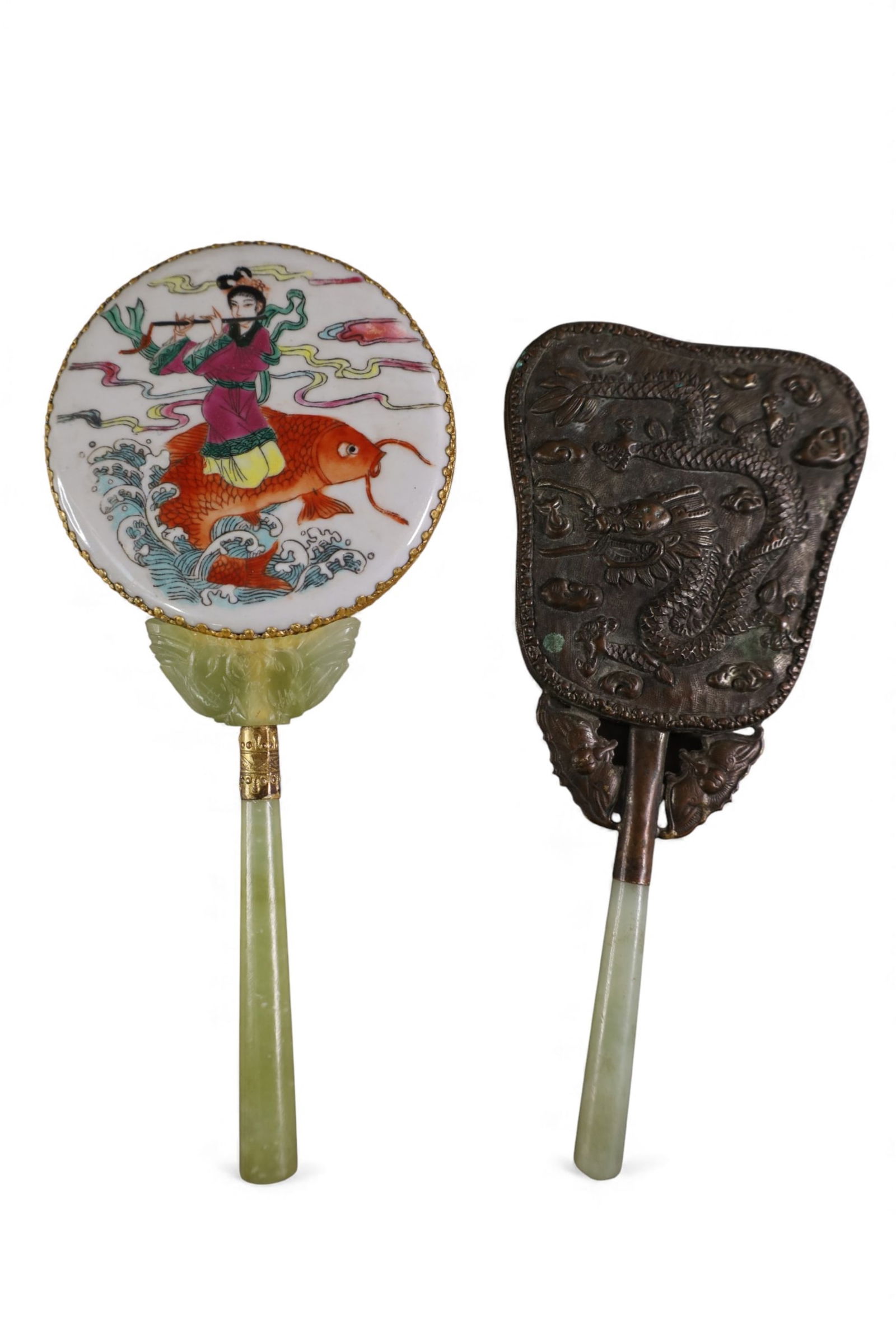 2 CHINESE HAND MIRRORS (1 of 11)
