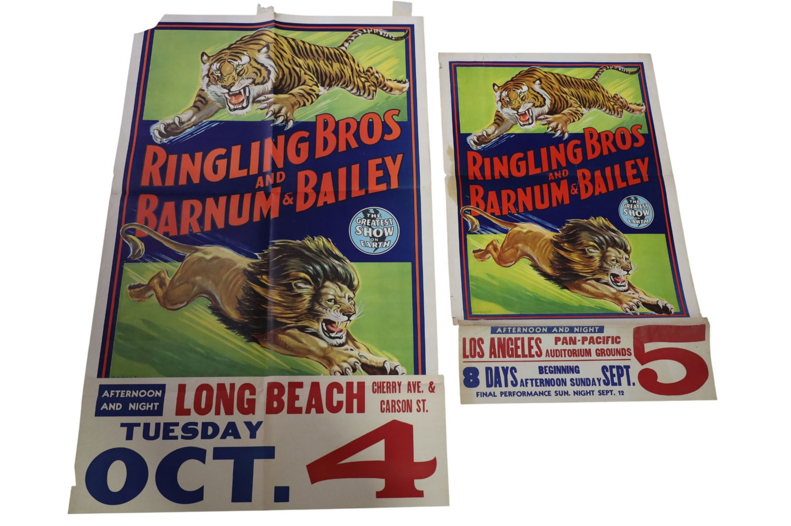 2 RINGLING BROS & BARNUM & BAILEY CIRCUS POSTERS (1 of 3)