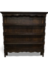 LARGE COUNTRY FRENCH OPEN CUPBOARD