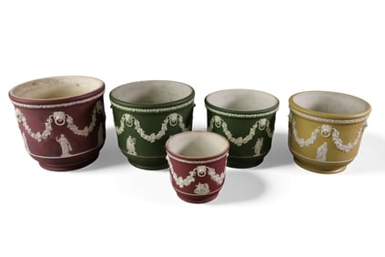 WEDGWOOD CACHE POTS