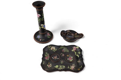 3 PCS WEDGWOOD BLACK BASALT