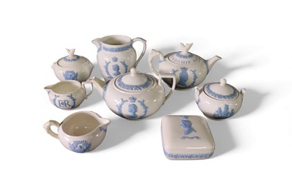 8 PCS WEDGWOOD QUEENSWARE