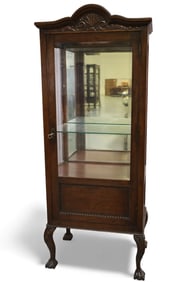 SINGLE DOOR CURIO CABINET