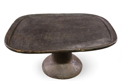 LARGE WOODEN TAZZA OR COFFEE TABLE