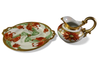 2 PIECES OF LIMOGES