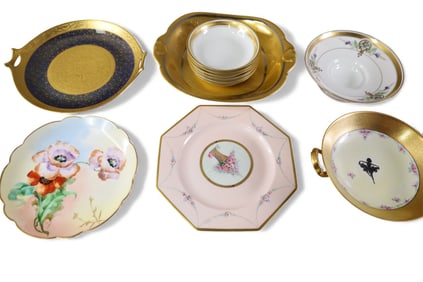 12 PIECES OF PICKARD PORCELAIN