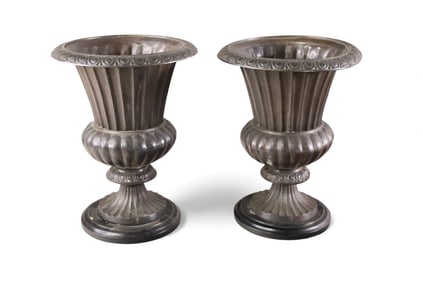 PAIR OF GARDEN PLANTERS