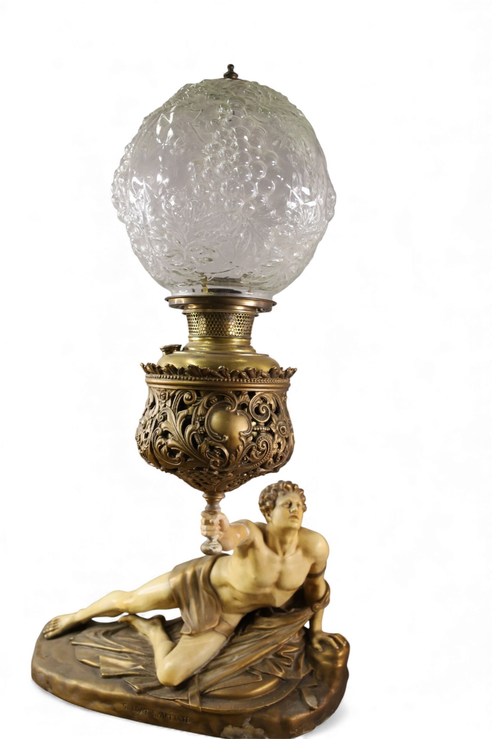 FIGURAL OIL LAMP (1 of 6)
