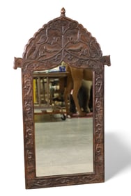 CARVED WALL MIRROR