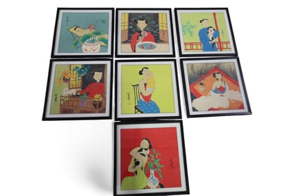 HU YONGKAI INK DRAWINGS