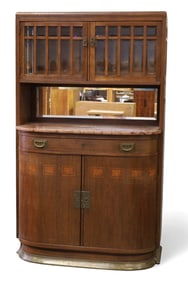ENGLISH OAK BAR CABINET