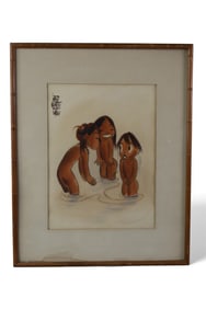 LEO POLITI WATERCOLOR