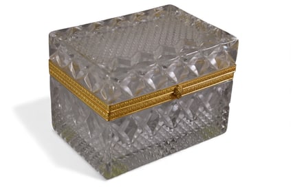 CRYSTAL JEWELRY BOX