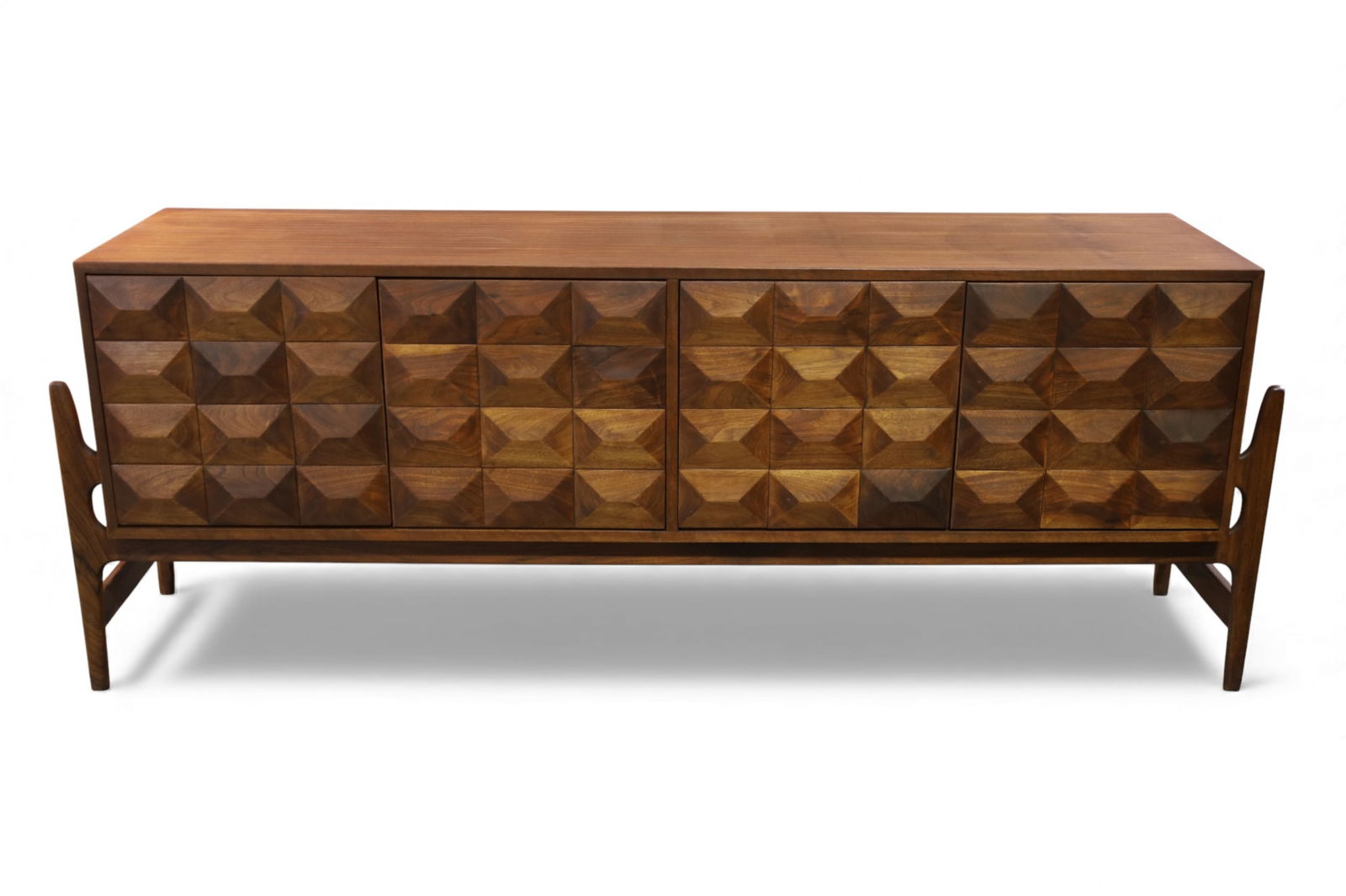 CUSTOM MADE MID CENTURY MODERN STYLE CREDENZA (1 of 4)