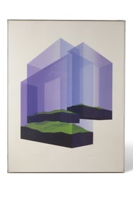 MARJORIE MUNS LITHOGRAPH