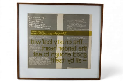 SISTER MARY CORITA KENT LITHOGRAPH