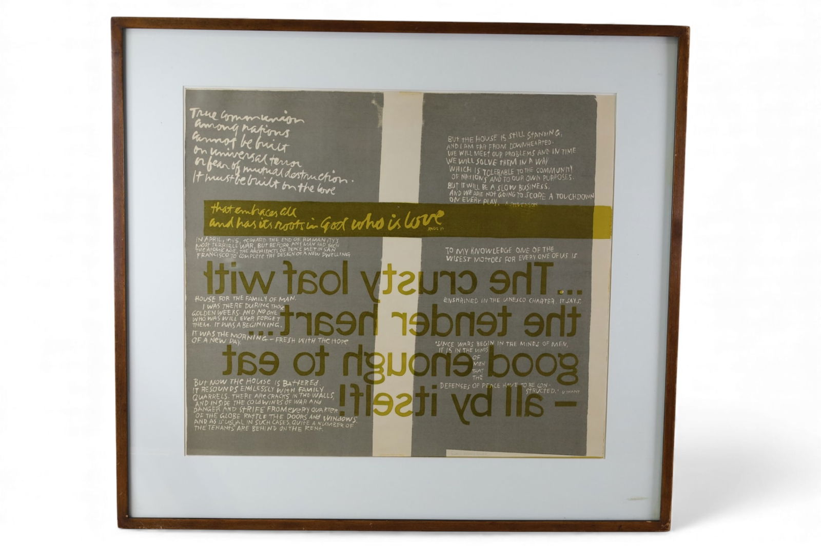 SISTER MARY CORITA KENT LITHOGRAPH (1 of 3)