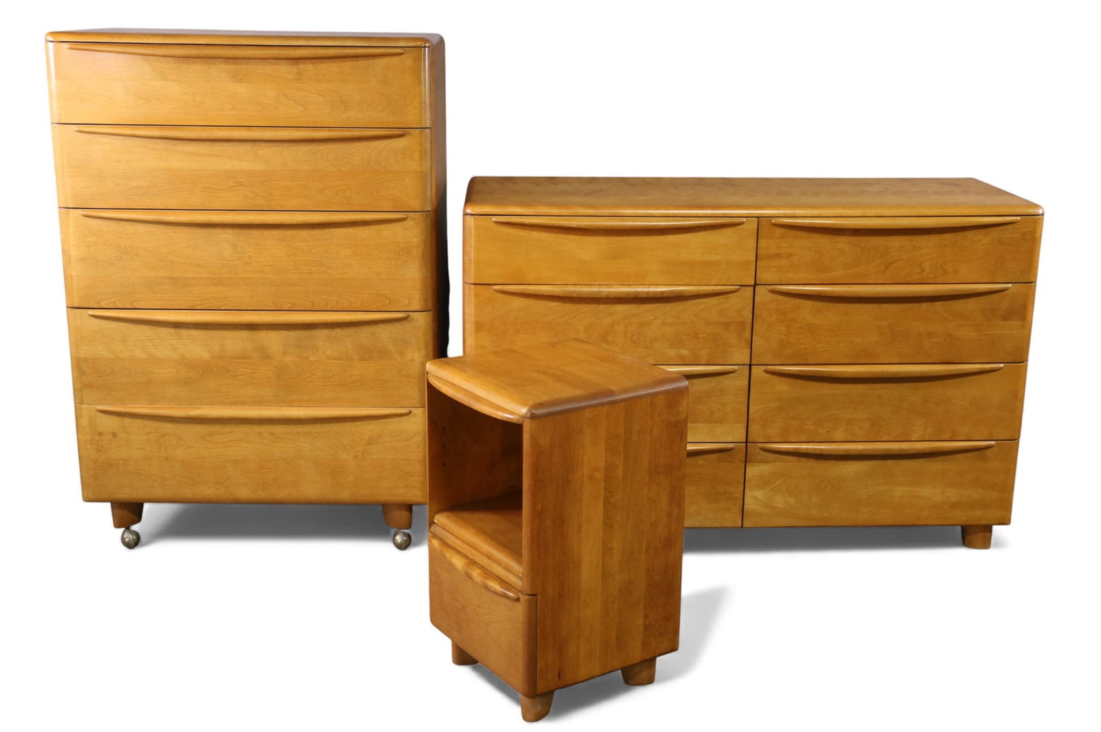 3 PIECE HEYWOOD WAKEFIELD BEDROOM SET (1 of 5)