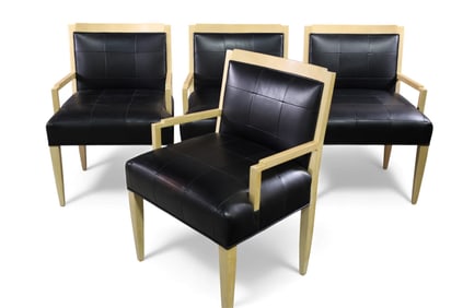 SET OF 4 J ROBERT SCOTT CHAIRS