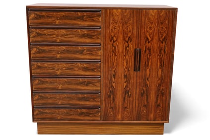 WESTNOFA ROSEWOOD CHIFFEROBE