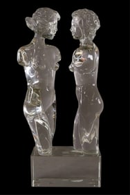 LOREDANO ROSIN GLASS SCULPTURE
