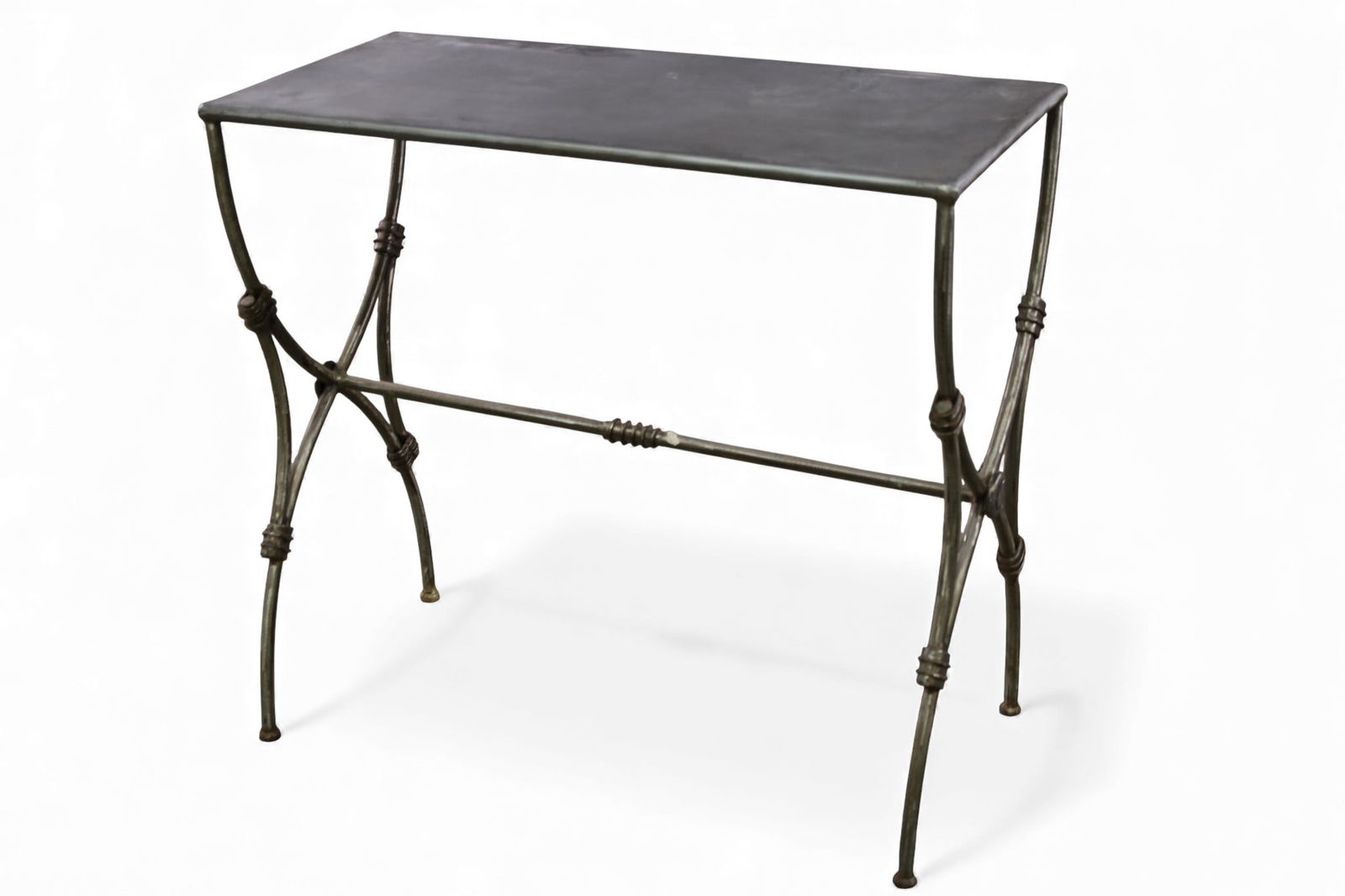 METAL SIDE TABLE (1 of 3)