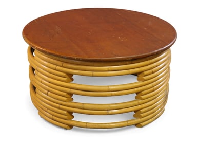 RATTAN COFFEE TABLE