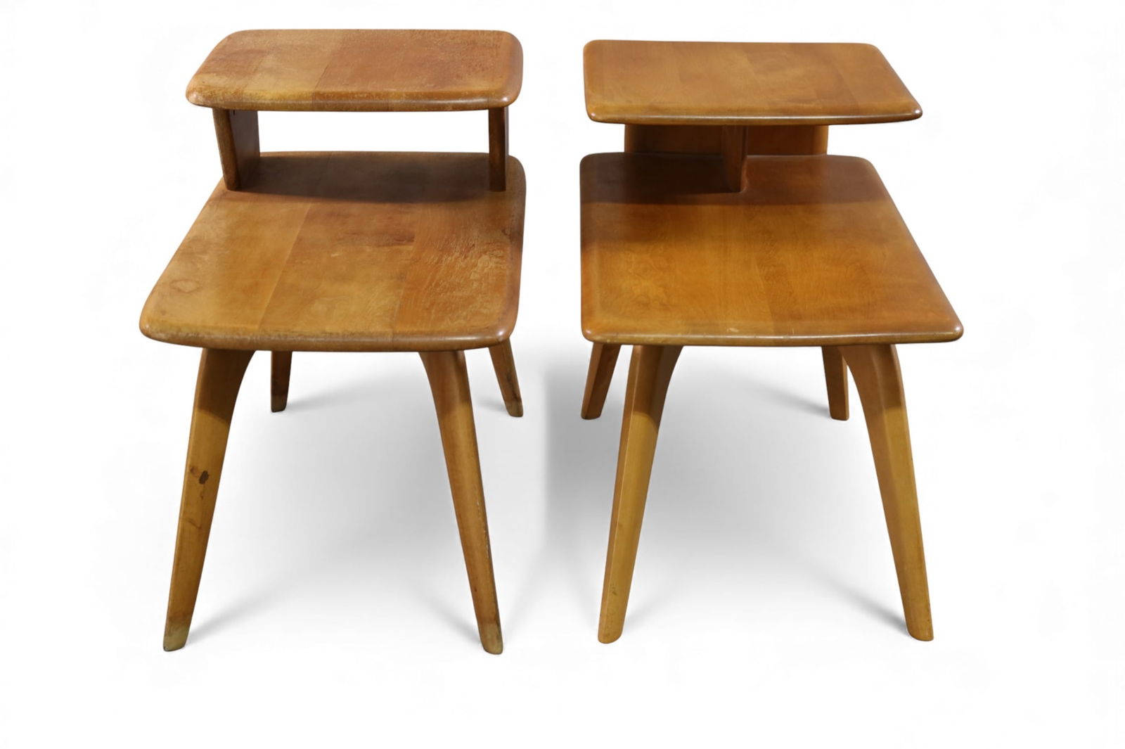 2 HEYWOOD WAKEFIELD END TABLES (1 of 4)