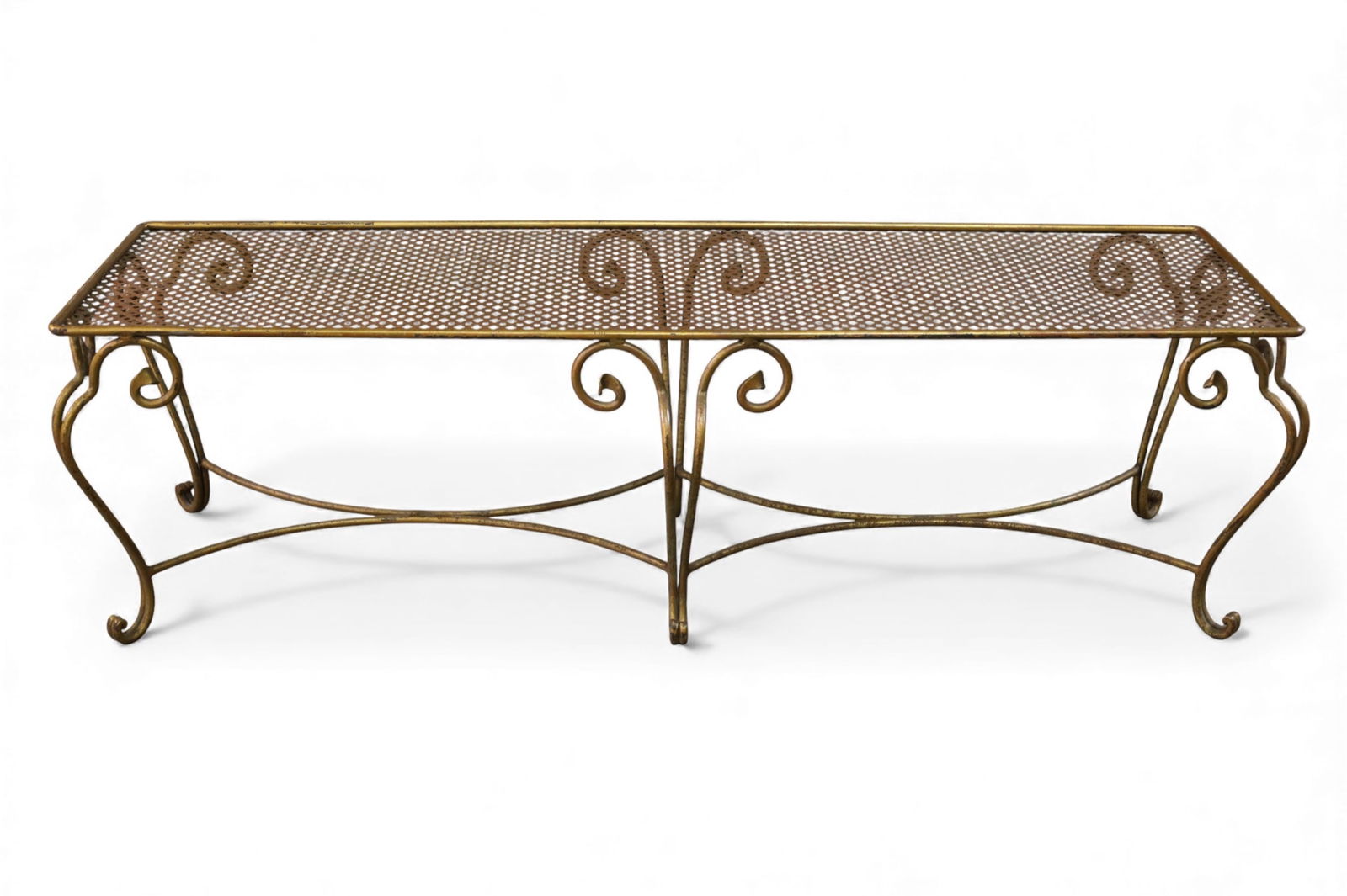 HOLLYWOOD REGENCY BENCH (1 of 2)