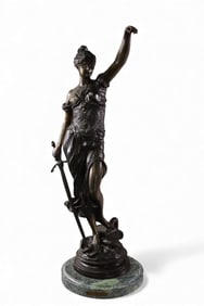 MISS GODDESS OF JUSTICE BRONZE