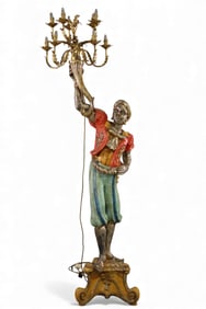 ITALIAN CANDELABRA FLOOR LAMP