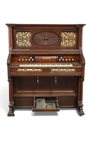 ANTIQUE WALNUT ORGAN