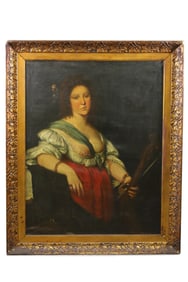 BARBARA STROZZI PORTRAIT PAINTING