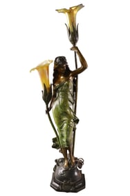 MOREAU BRONZE TABLE LAMP
