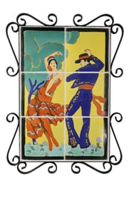 TAYLOR TILE WALL PLAQUE