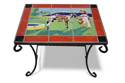 SAN JOSE TILE, TILE TOP TABLE