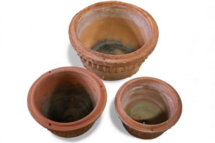 3 BAUER POTS