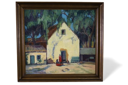 MEXICAN ADOBE PAINTING