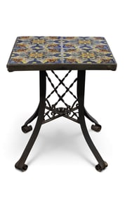 TILE TOP SIDE TABLE