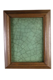 ROOKWOOD FAIENCE FRAMED TILE