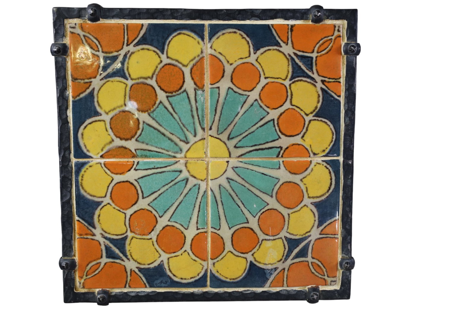 HISPANO MORESQUE TILE PLAQUE (1 of 3)