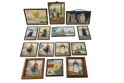 COLLECTION OF DELFT TILE